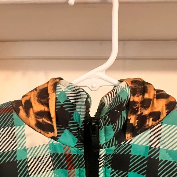 FINAL PRICE CRAZY TRAIN western style puffer vest - Picture 3 of 8